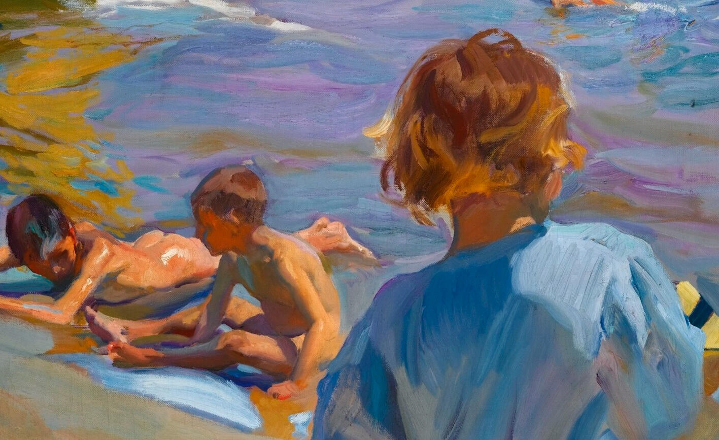 Joaquín Sorolla y Bastida - Children on the Beach, Valencia