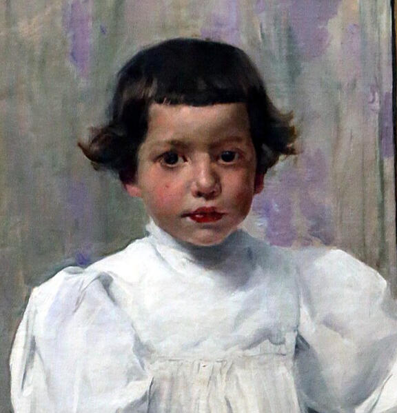 Joaquín Sorolla y Bastida - García Dressed in White