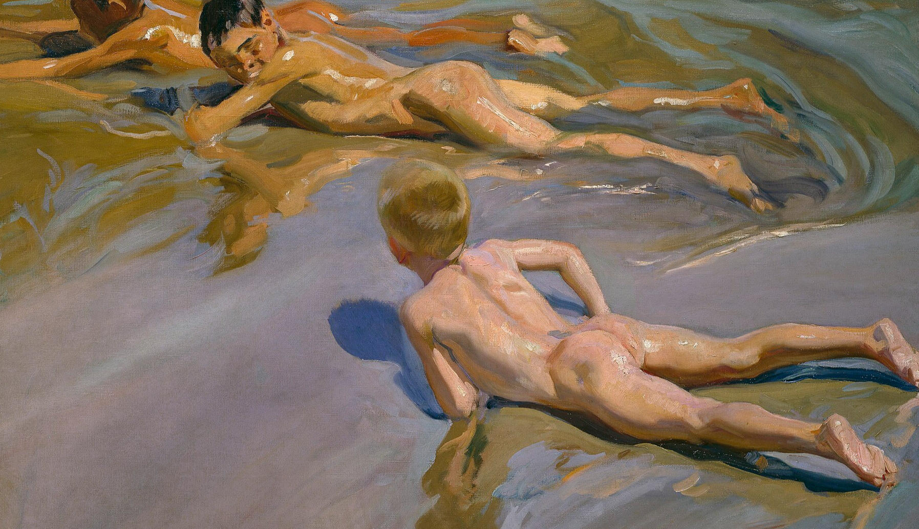 Joaquín Sorolla y Bastida - Boys on the Beach